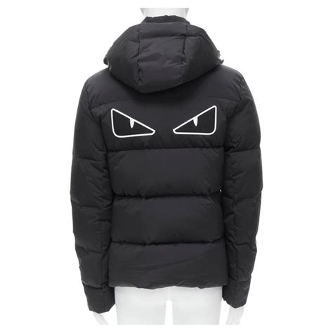 fendi monster eyes down jacket|fendi jewelry.